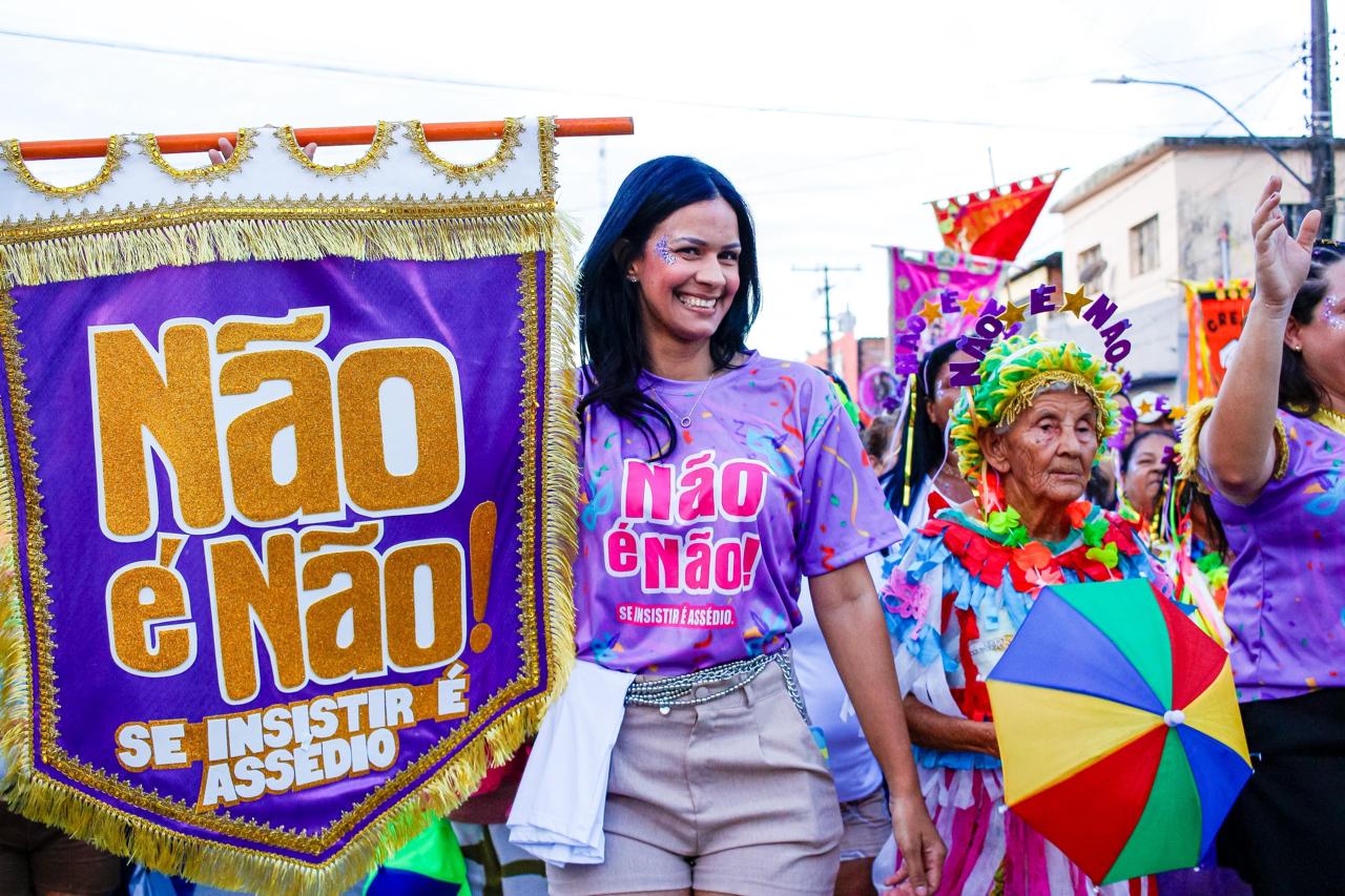Carnatalaia 2026 reforça campanha de respeito às mulheres: “Não é não” é regra na folia